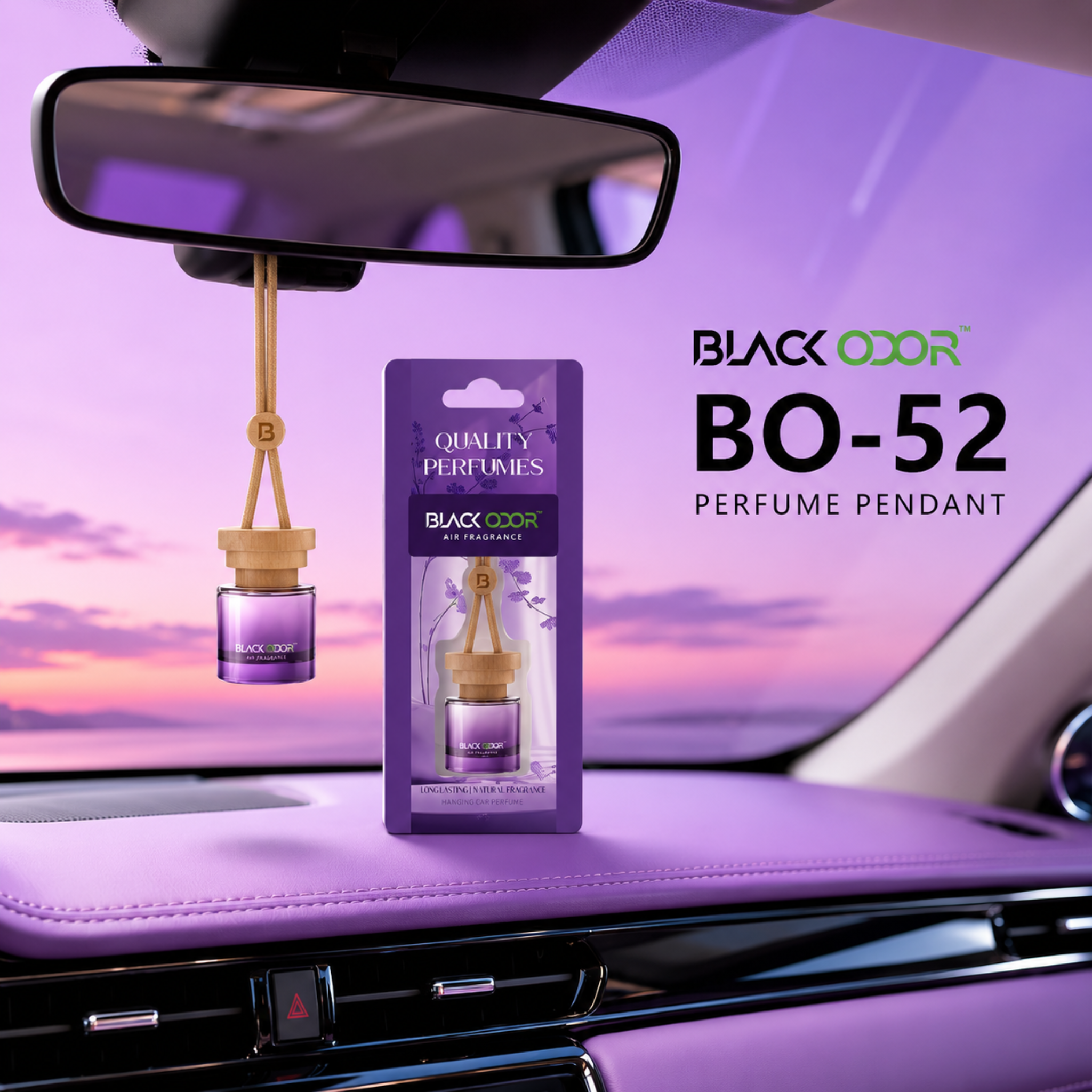 V0-06 | black Odor | Car Air Freshener