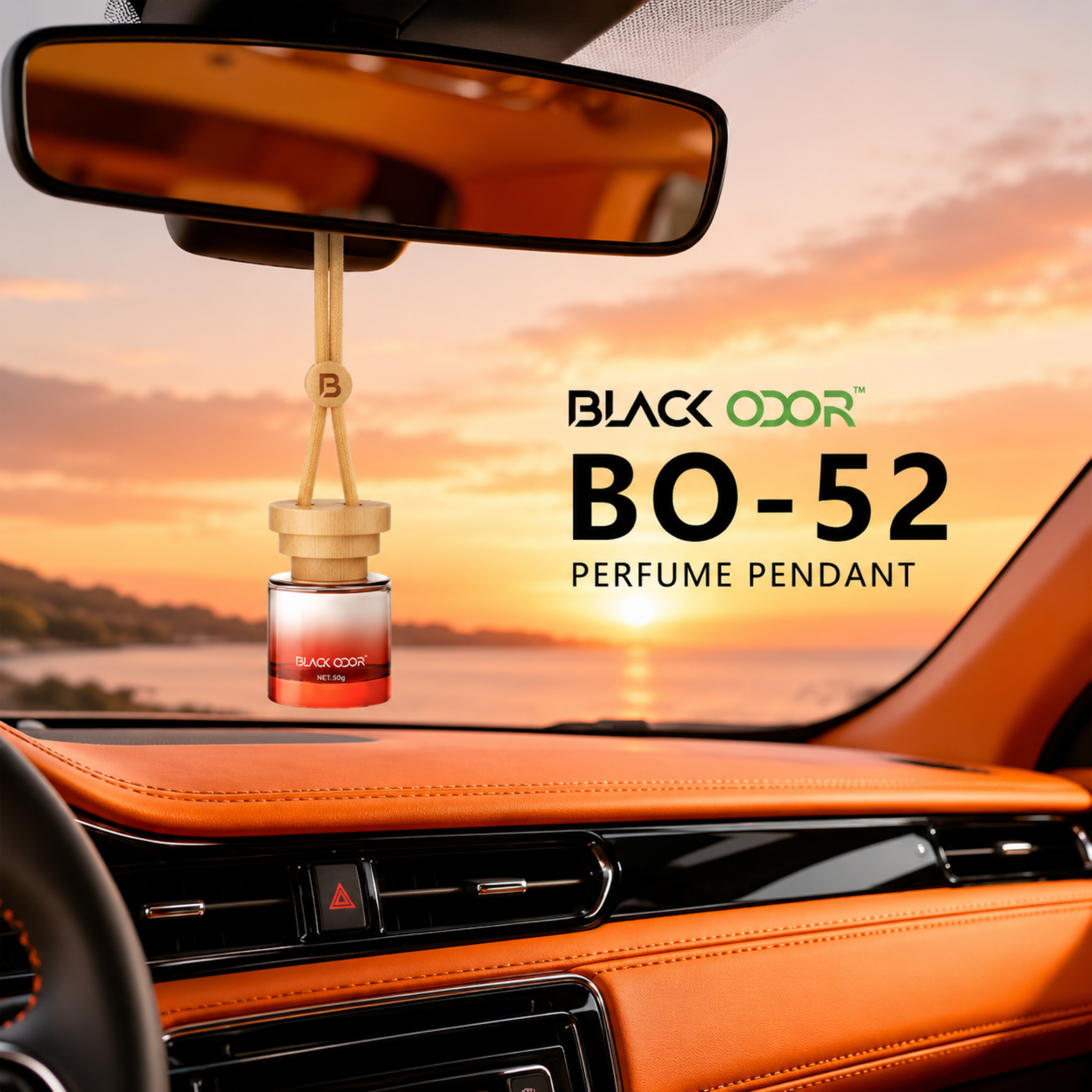 V0-06 | black Odor | Car Air Freshener